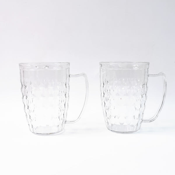 Apex Mocktail Mug Glass (2 Pc Set  400 Ml)