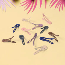 Metal Hair Clips Set (12 Pcs Set)