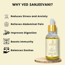 Ved Sanjeevani 30ml Ayurvedic Nabhi Oil For Digestion  Detox (30ml  1 Pc)