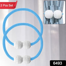 Polyester And Magnet Curtain (2 Pc)