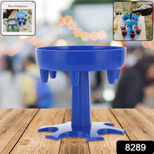 6-way Plastic Shot Glass Dispenser With Ho6-way Plastic Shot Glass Dispenser With Holder Stand (1 Pc)lder Stand (1 Pc)