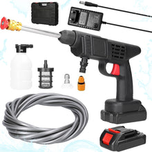 48v Car Washer Gun Wireless High Pressure Washer Water Spray Gun Car Washing Kit