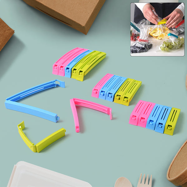 Multipurpose Plastic Pouch Sealer Clips (18 Pc)