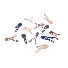 Metal Hair Clips Set (12 Pcs Set)