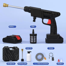 Car Washer Gun Wireless High Pressure Washer Water Spray Gun (48v  With Small Box  Small Adaptor  1 Set)