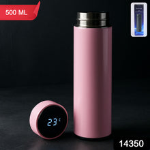 Pink Vacuum Insulated Water Bottle (1 Pc  500ml)