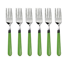 2268 Stainless Steel Forks With Comfortable Grip Dining Fork Set Of 6 Pcs