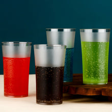 Matt Finish Glass Tumbler Set (Approx 300ml  6 Pc)