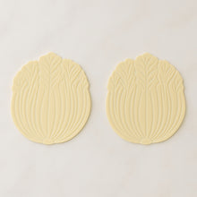Silicone Leaf Design Coaster Set (2 Pc)