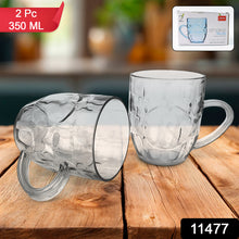 Apex Shake Mug Set  2 Pieces Durable Plastic Mugs (350ml) Approx