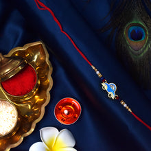 Blue Car Rakhi For Kids