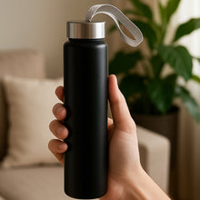 Portable Stainless Steel Water Bottle With Strap (Approx 250ml)