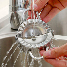 2219 Stainless Steel Dumpling Maker Dough Cutter Pie Mold Tool.