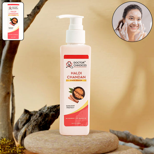 Doctor Chhoices Haldi Chandan Face Wash 200 Ml (1 Pc)