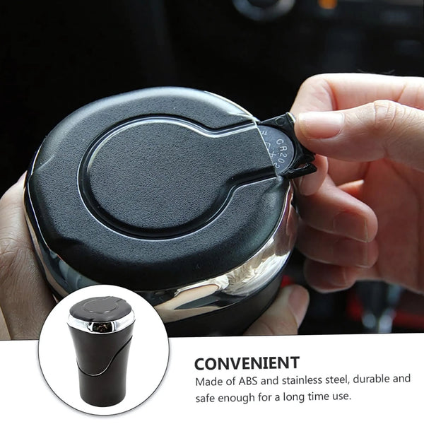 Portable Smokeless Led Car Ashtray  (1 Pc)