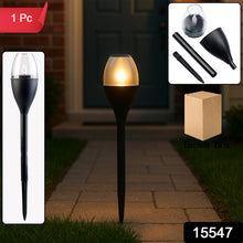 Solar-powered Outdoor Pathway Garden Light (1 Pc)