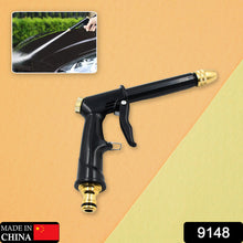 9148 Plastic Body Metal Trigger  Brass Nozzle Water Spray Gun For Water Pipe  Non-slip  Comfortable Grip  Multiple Spray Modes  Ideal Pipe Nozzle For Car Wash Gardening Other Uses