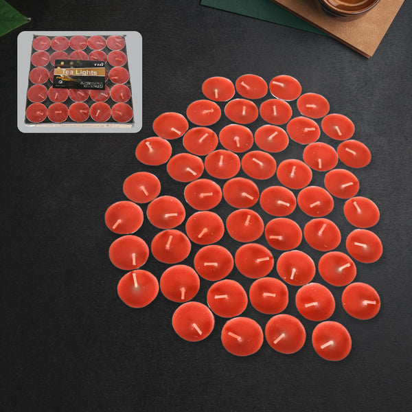 12691 Tealight Candles Set Smokeless Candles Tealight Diwali Candles For Diwali Home Decor Decoration Party Festivals For Mood Dinners Parities Home Decoration Wedding Candle (50 Pcs Set)