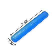 4969 6pc Plastic Toothbrush Cover Anti Bacterial Toothbrush Container- Tooth Brush Travel Covers Case Holder Cases