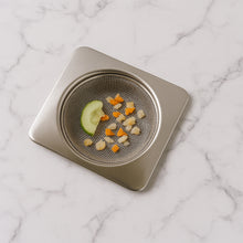 Stainless Steel Square Sink Strainer (1 Pc)